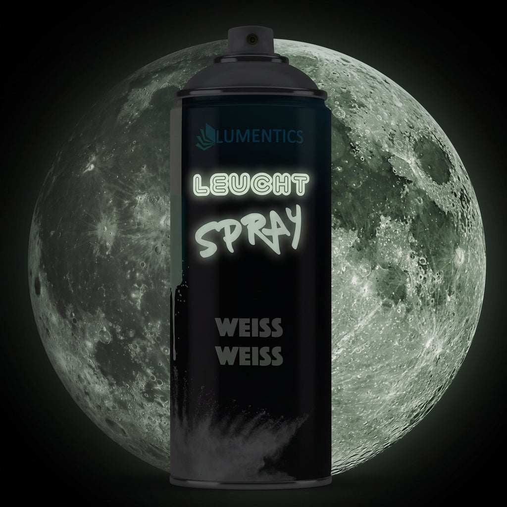 Glow Spray White 400 ml in the dark, glowing white