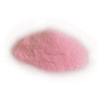 Glitter Powder Rose 50 g as a heap of powder in daylight, pink with fine glitter