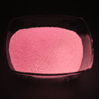 Glow Granules Pink 1 mm, 100 g in the dark, glowing pink
