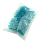 Building bricks 2x4 blue, 100 pieces in the clear film bag