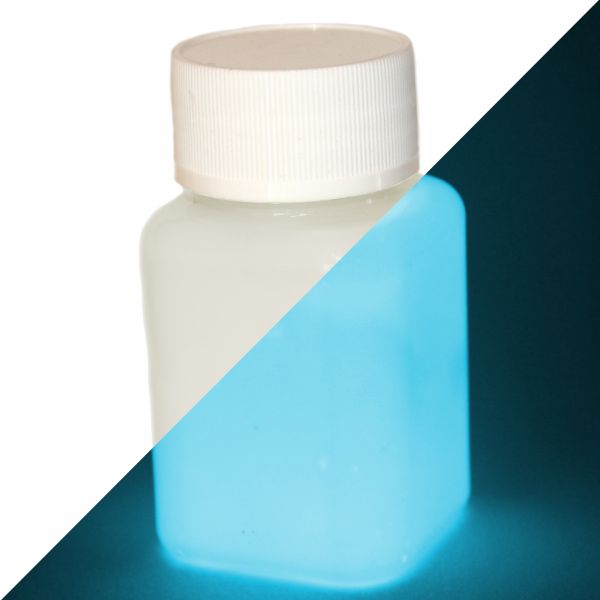 Phosphorescent Paint natural blue 100 g